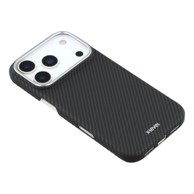 Cover iPhone 17 Pro Max X-level Kulfibertekstur