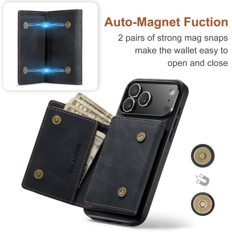 Cover Til iPhone 17 Pro Max Aftagelig Pung Dg.ming