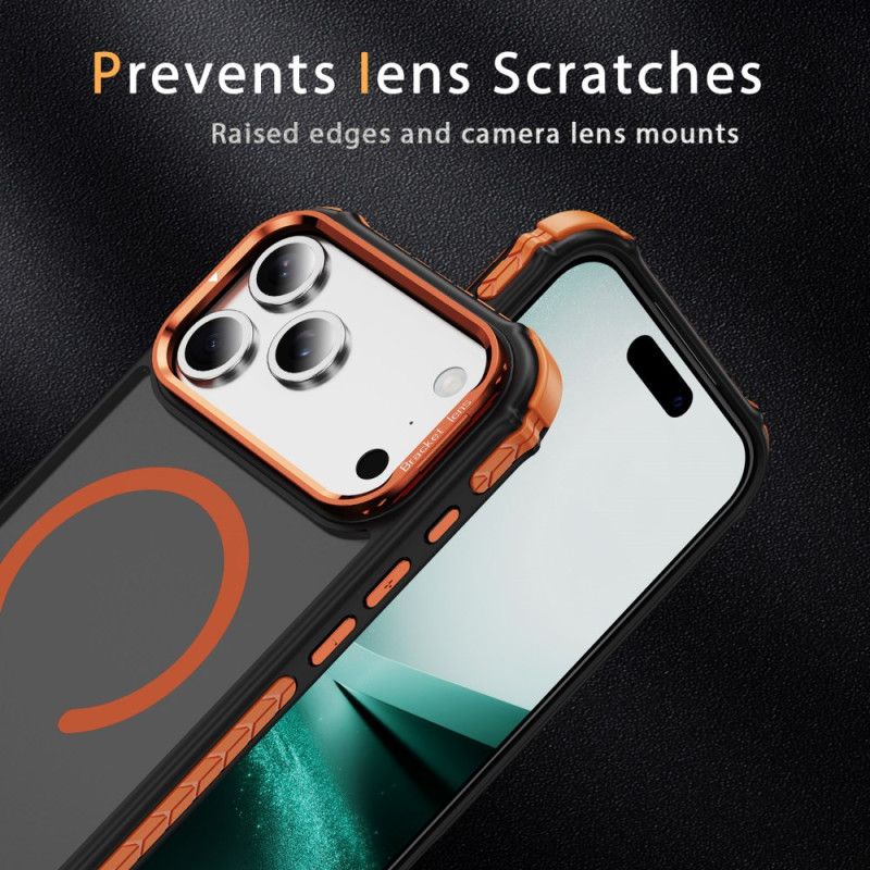 Cover Til iPhone 17 Pro Max Kompatibel Magsafe-objektivmontering Sort