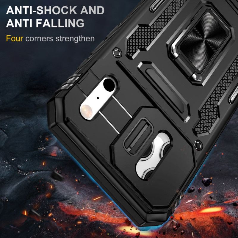Cover Til iPhone 17 Pro Max Linseholder Og Beskytter Med Metaleffekt