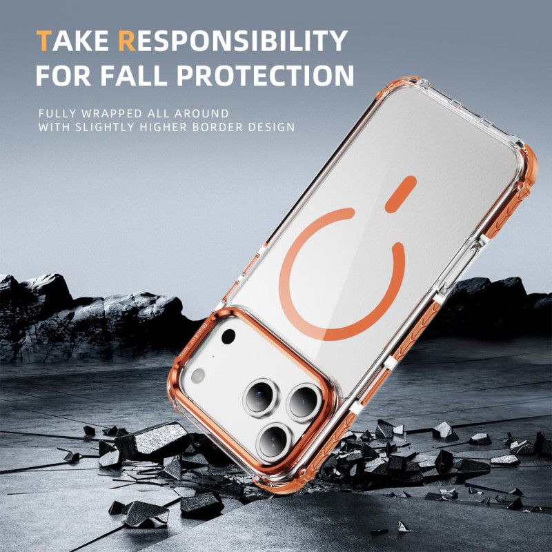 Cover Til iPhone 17 Pro Max Magsafe-kompatibel Farvet