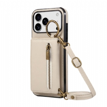 Cover Til iPhone 17 Pro Max Pung Og Skulderrem