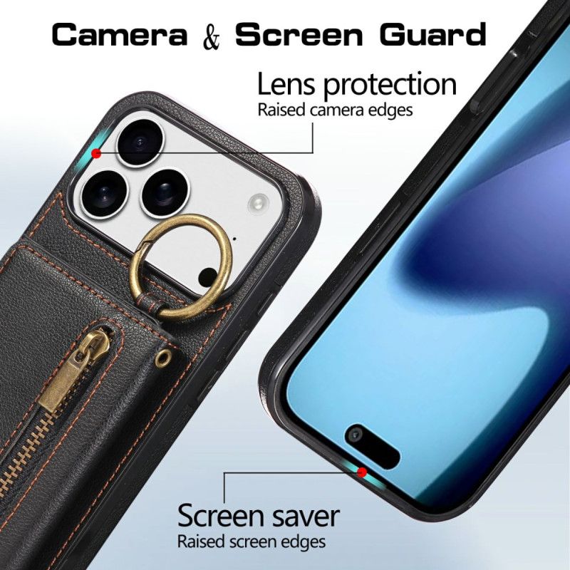 Cover Til iPhone 17 Pro Max Pung Og Skulderrem