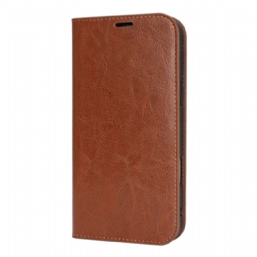 Flip Cover iPhone 17 Pro Max Ægte Læder