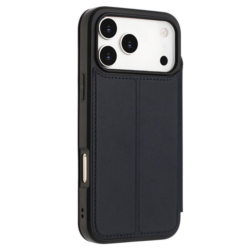 Flip Cover iPhone 17 Pro Max Magnetisk Lukning Og Kortholder