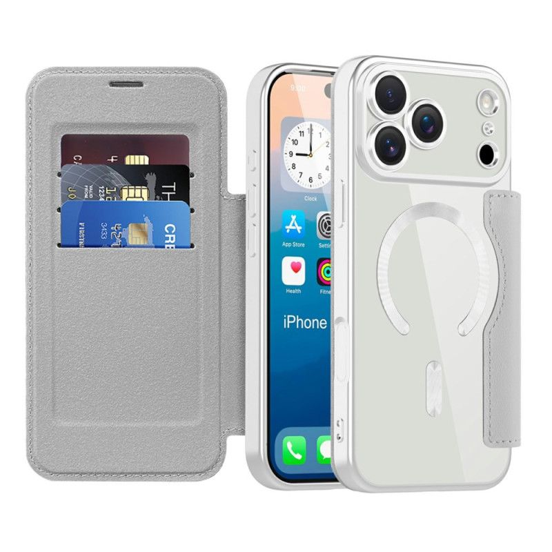 Flip Cover iPhone 17 Pro Max Magsafe-kompatibel Quiltet