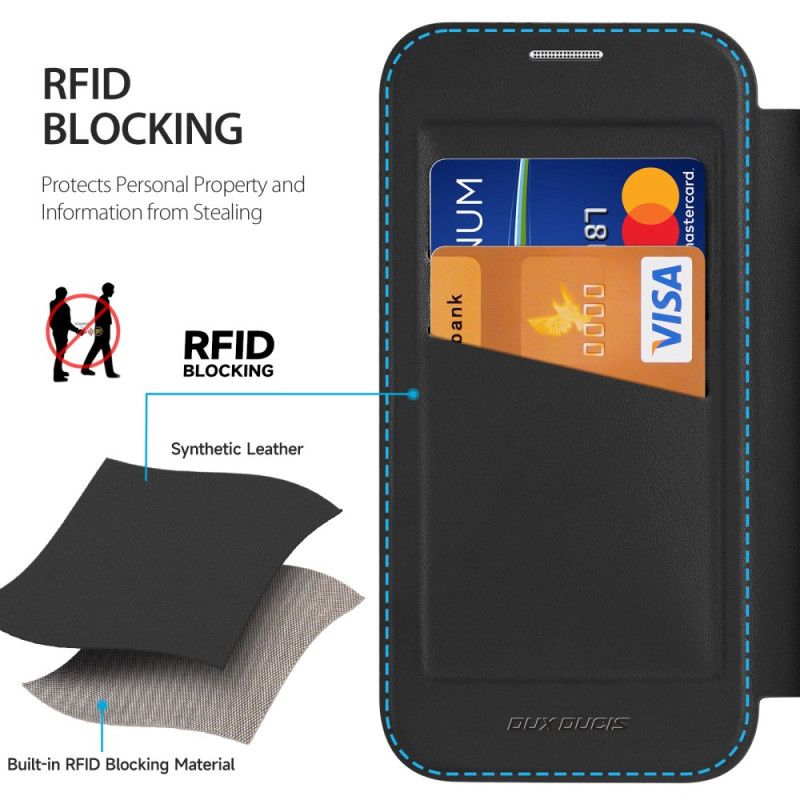 Flip Cover iPhone 17 Pro Max Magsafe-kompatibel Skin X Pro Series Dux Ducis