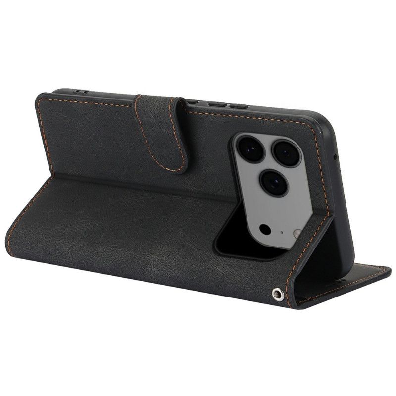 Flip Cover iPhone 17 Pro Max Med Pung Og Stativ