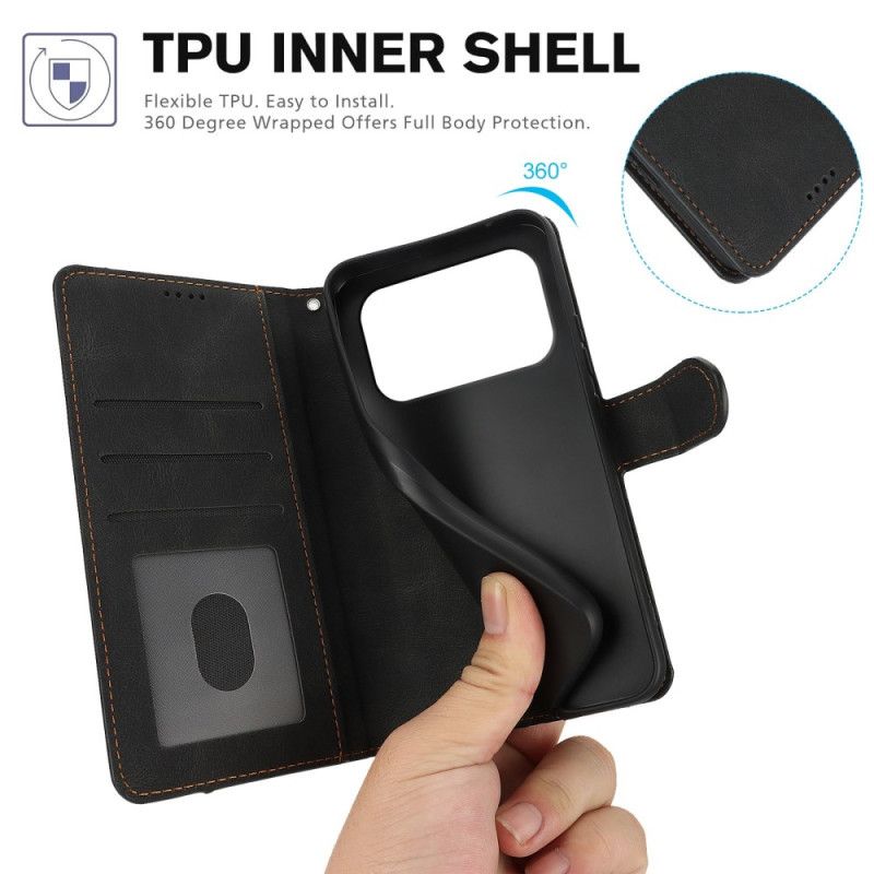 Flip Cover iPhone 17 Pro Max Med Pung Og Stativ