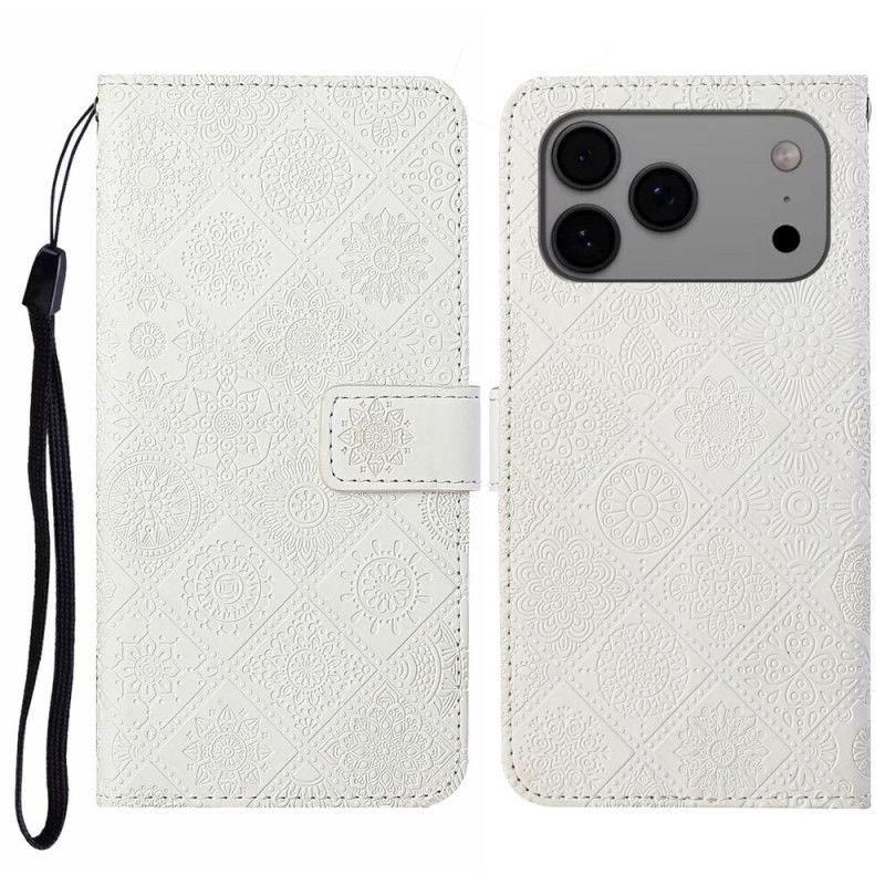 Flip Cover iPhone 17 Pro Max Patchwork