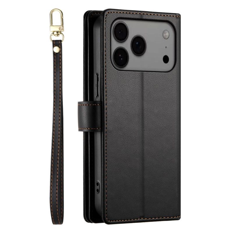 Flip Cover iPhone 17 Pro Max Pung Med Lynlåslomme