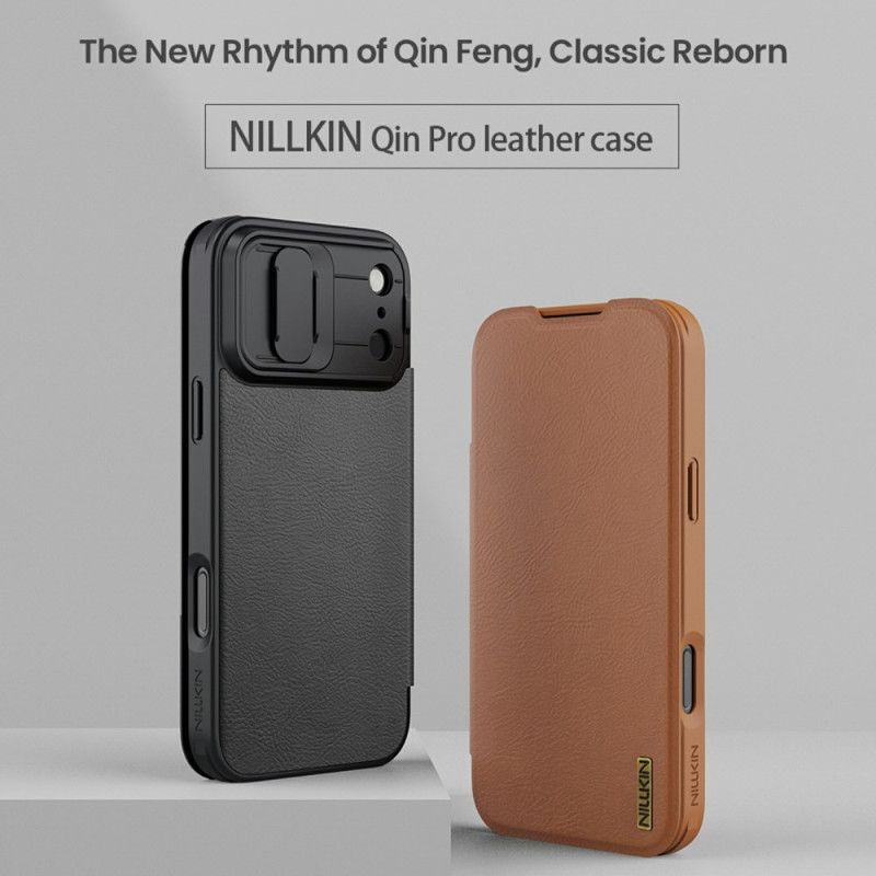 Flip Cover iPhone 17 Pro Max Qin Pro-serien Nillkin