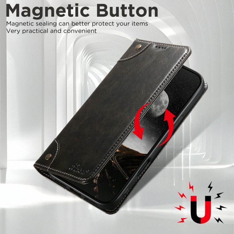 Flip Cover iPhone 17 Pro Max Vintage Suteni