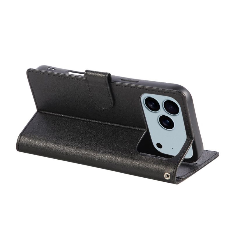 Flip Cover Til iPhone 17 Pro Max Almindelig Enkel