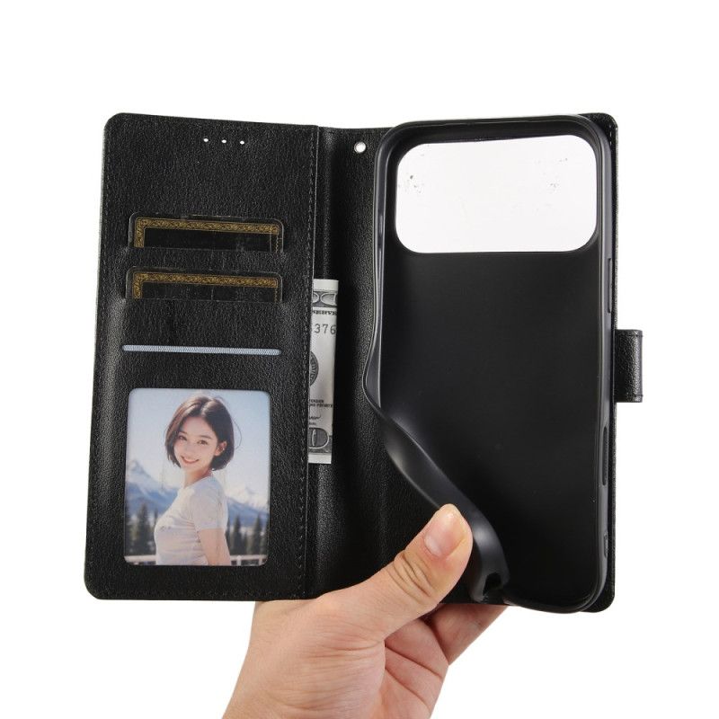 Flip Cover Til iPhone 17 Pro Max Almindelig Enkel