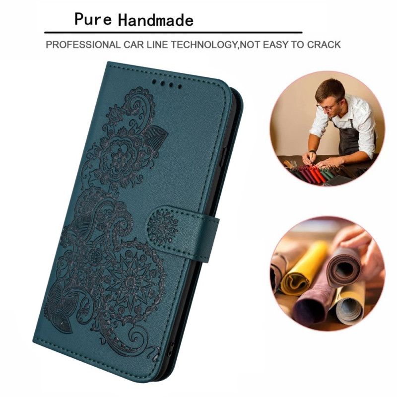 Flip Cover Til iPhone 17 Pro Max Blomsterblonde