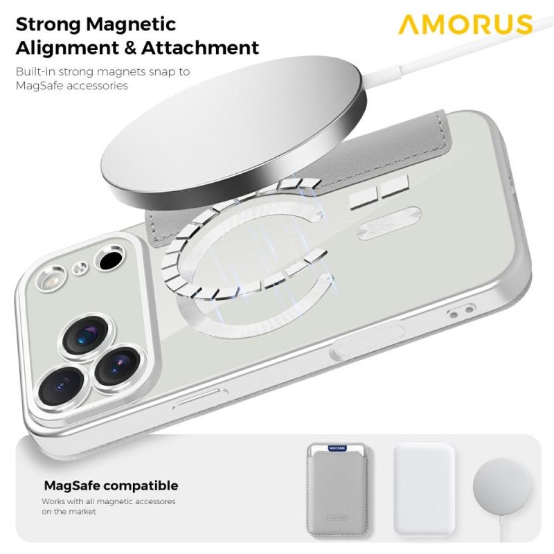 Flip Cover Til iPhone 17 Pro Max Magsafe-kompatibel Med Rfid-kortholder