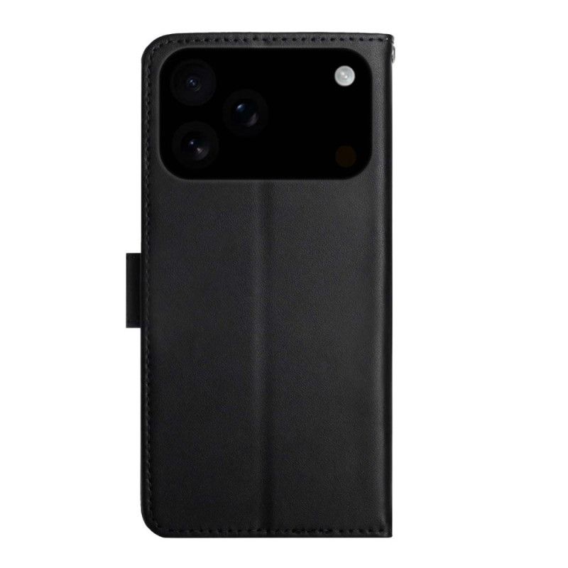 Flip Cover Til iPhone 17 Pro Max Premium Læder