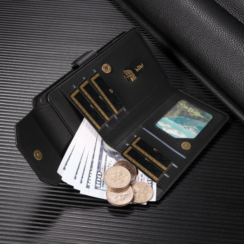 Flip Cover Til iPhone 17 Pro Max Snor Med Flere Kort