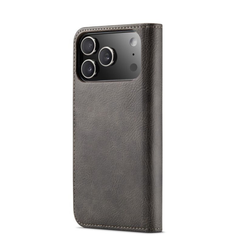 Læder Cover iPhone 17 Pro Max Telefon Etui Aftagelig Dg.ming