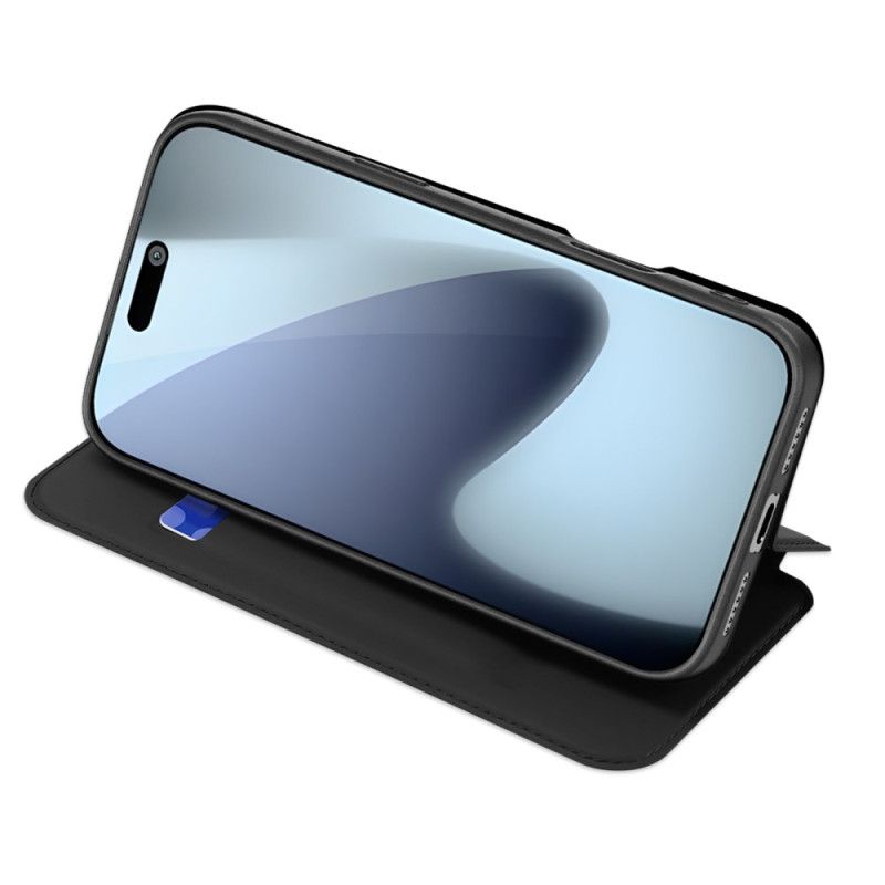 Læder Cover iPhone 17 Pro Max Telefon Etui Dux Ducis Pro Series Skin