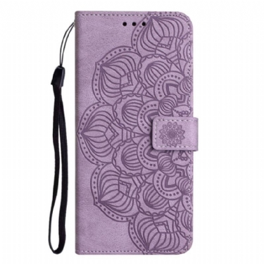Flip Cover Samsung Galaxy A13 Med Snor Vintage Strappy Mandala