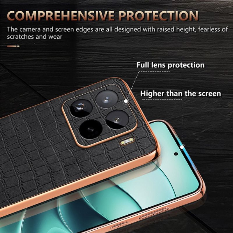 Cover Til Xiaomi 15 Pro Azns Krokodillestil