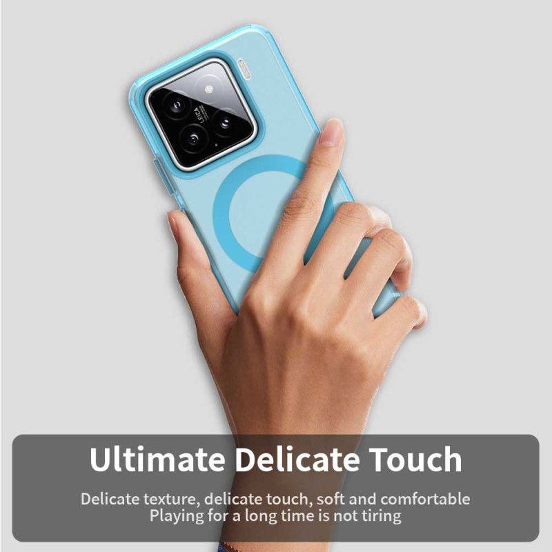 Cover Til Xiaomi 15 Pro Kompatibel Med Farverig Magsafe