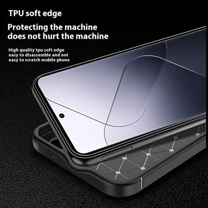 Cover Xiaomi 15 Pro Fleksibel Kulfiber