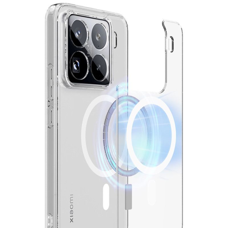 Cover Xiaomi 15 Pro Kompatibel Med Klar Magsafe