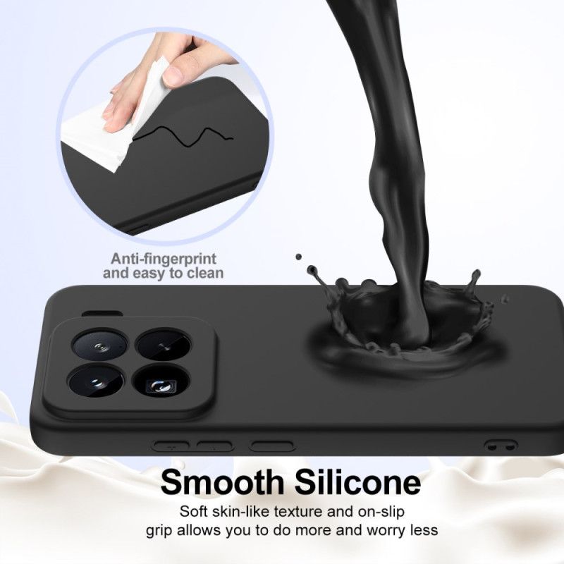 Cover Xiaomi 15 Pro Magsafe-kompatibel Flydende Silikone Med Rem