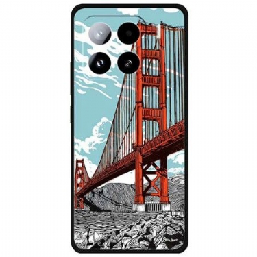 Cover Xiaomi 15 Pro Telefon Etui Den Gyldne Port Bro