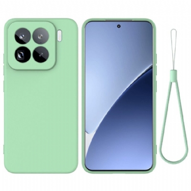 Cover Xiaomi 15 Pro Telefon Etui Flydende Silikonesnor