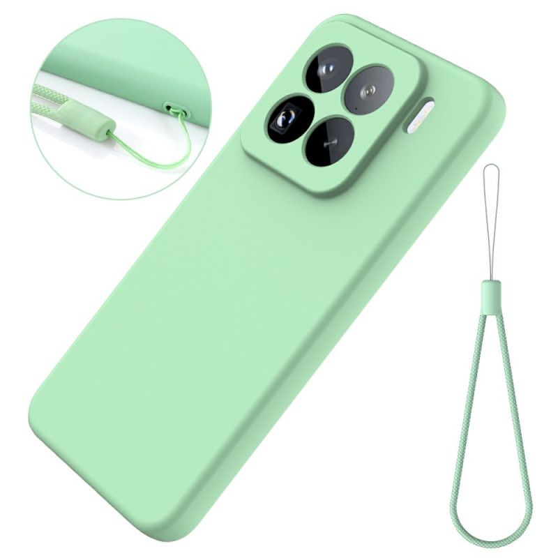 Cover Xiaomi 15 Pro Telefon Etui Flydende Silikonesnor