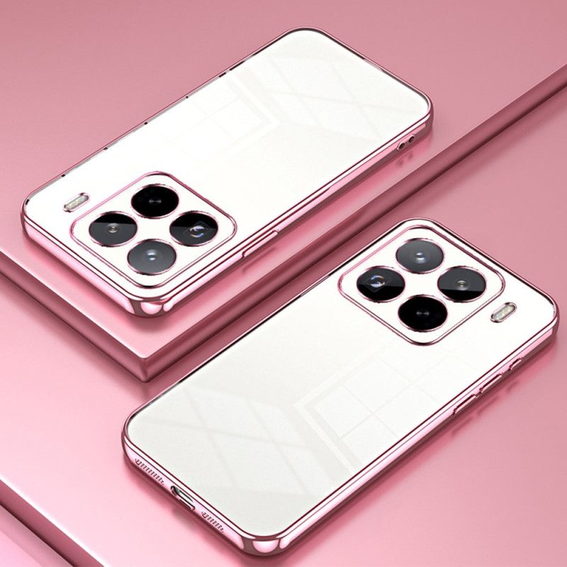Cover Xiaomi 15 Pro Telefon Etui Metaleffektkant