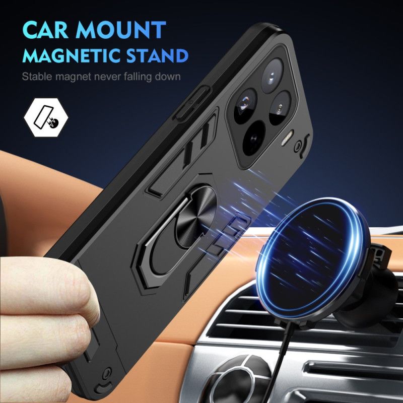 Cover Xiaomi 15 Pro Telefon Etui Stødsikker Ringholder