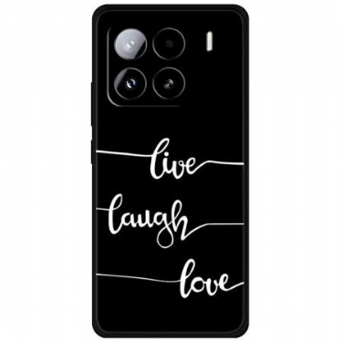 Cover Xiaomi 15 Pro Telefon Etui Stødsikkert Tpu-trykt Mønster - Lev Grin Kærlighed