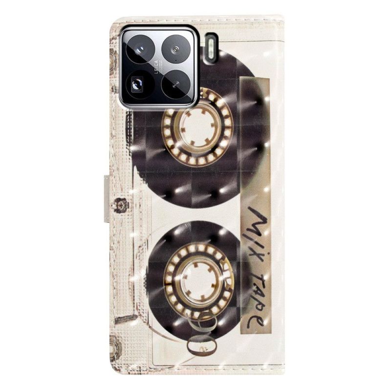 Flip Cover Til Xiaomi 15 Pro 3d-kassette