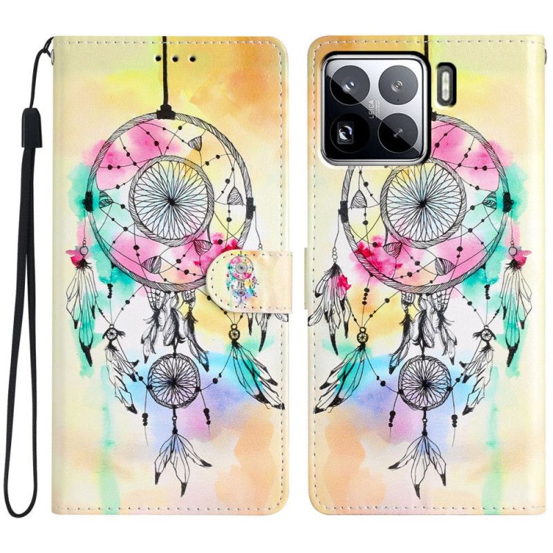 Flip Cover Til Xiaomi 15 Pro Akvarel Drømmefanger