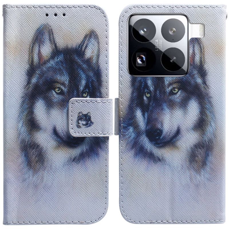 Flip Cover Til Xiaomi 15 Pro Akvarelulv