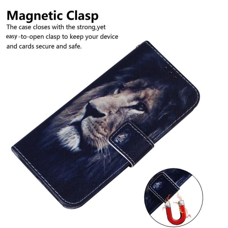 Flip Cover Til Xiaomi 15 Pro Drømmende Løve