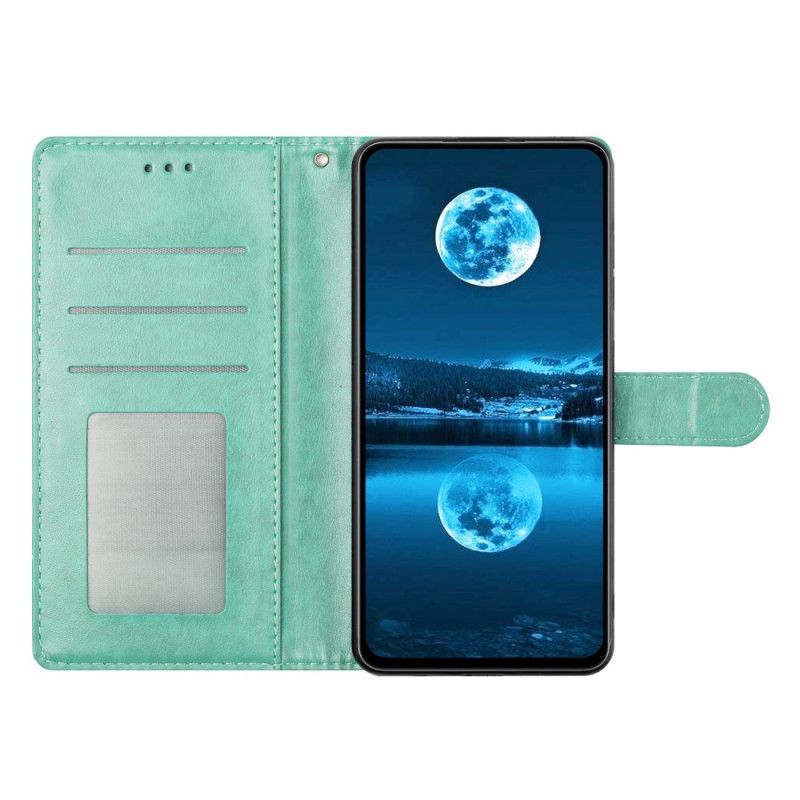 Flip Cover Til Xiaomi 15 Pro Kunstlæder Med Rem