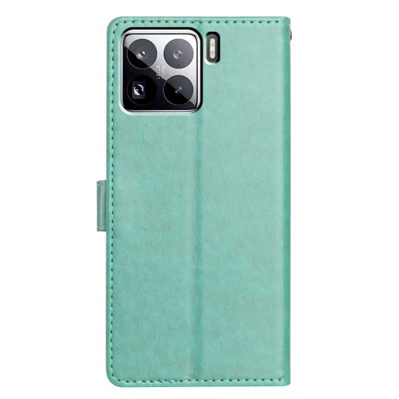 Flip Cover Til Xiaomi 15 Pro Kunstlæder Med Rem