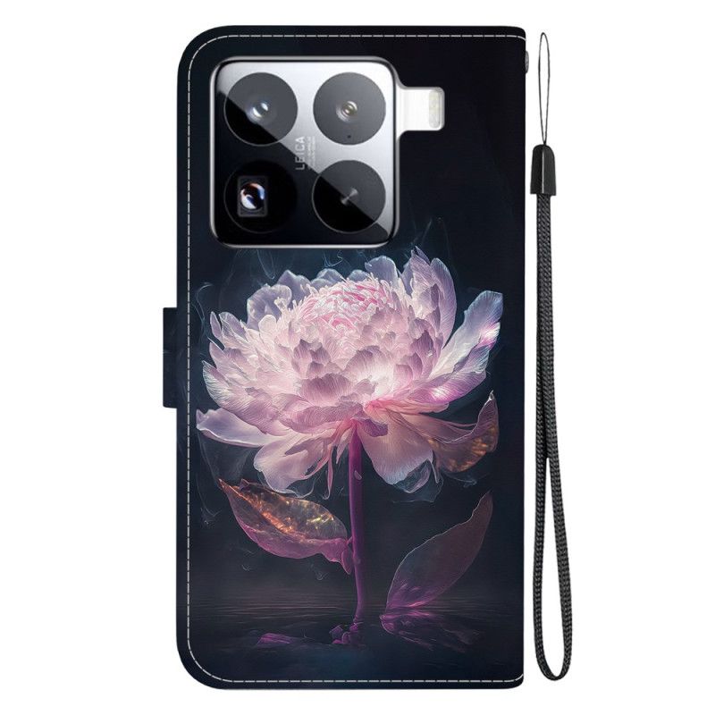 Flip Cover Til Xiaomi 15 Pro Lilla Pæon