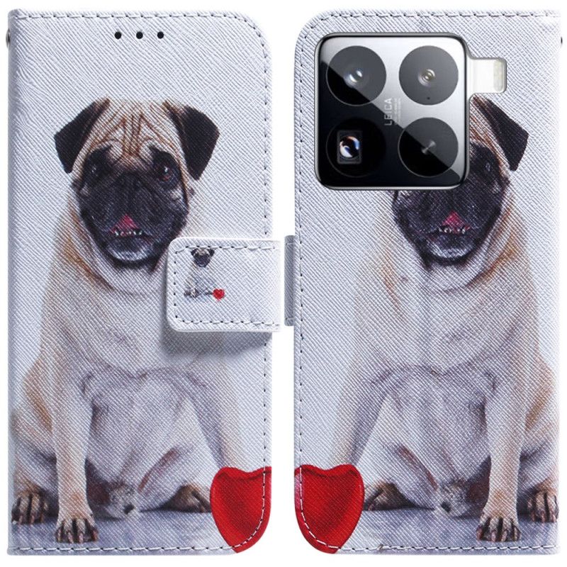 Flip Cover Til Xiaomi 15 Pro Mopshund