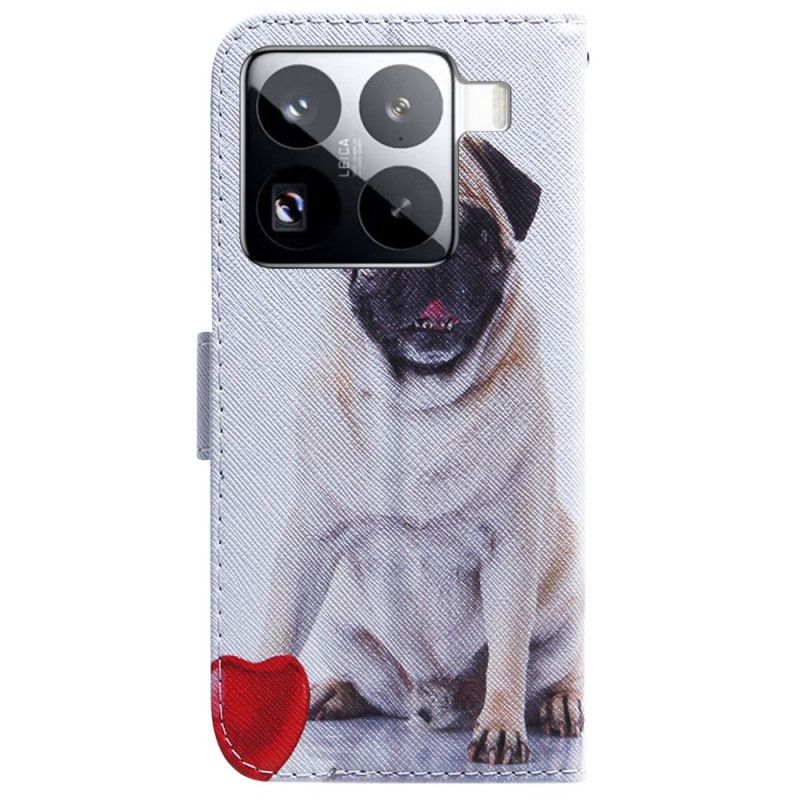 Flip Cover Til Xiaomi 15 Pro Mopshund