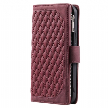 Flip Cover Til Xiaomi 15 Pro Multifunktionel Quiltet Pung