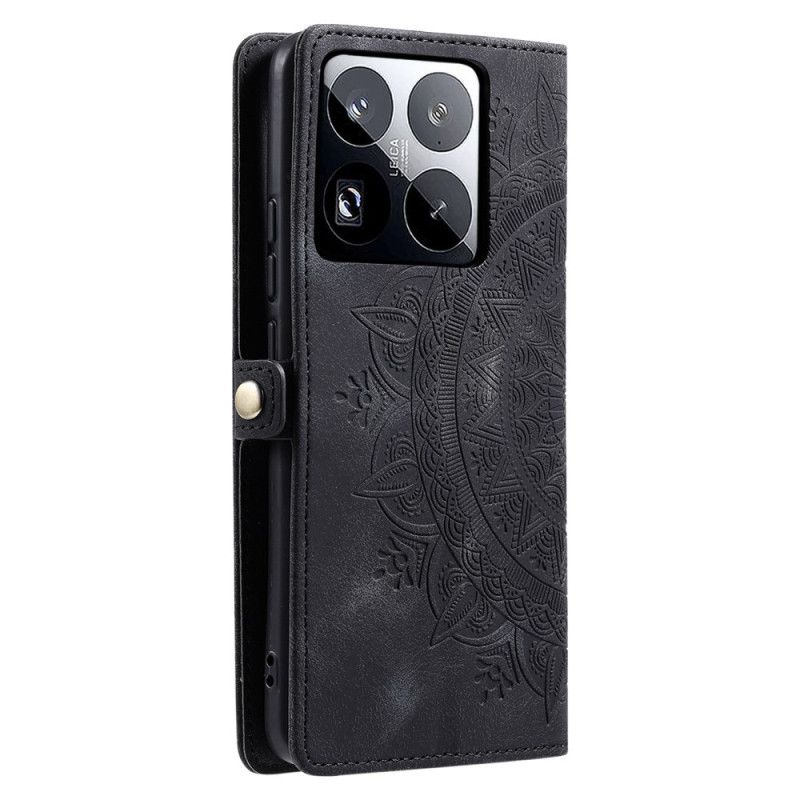 Flip Cover Til Xiaomi 15 Pro Rem Med Totemmønster