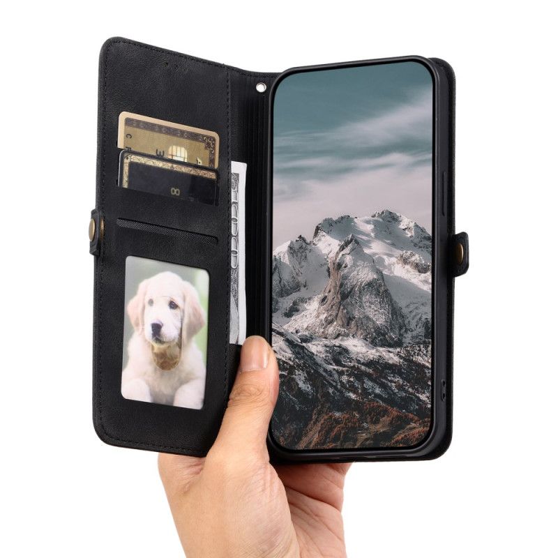 Flip Cover Til Xiaomi 15 Pro Rem Med Totemmønster