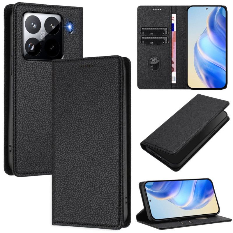 Flip Cover Til Xiaomi 15 Pro Rfid-blokerende Kunstlæder